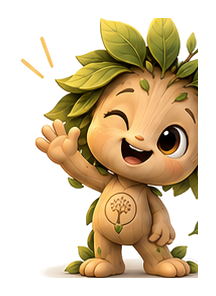 Transparent cutout of Pommie waving